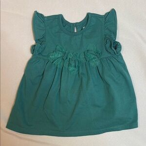 Tea Collection Teal Toddler Blouse